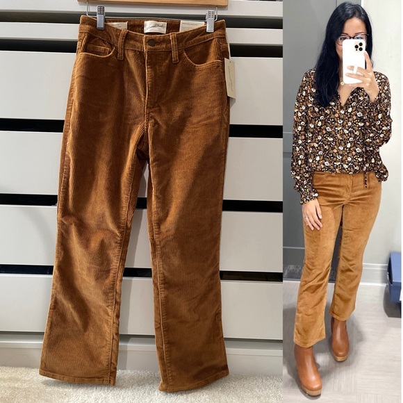 Universal Thread corduroy ankle boot cut jeans - size 2 - Picture 1 of 7